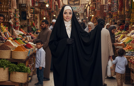 خرید چادر مشکی آنلاین