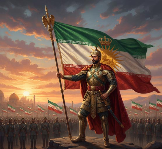 تاریخچه پرچم ایران؛ بررسی نمادها و تحول 3000 ساله
