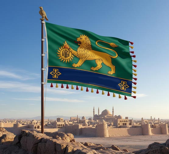 تاریخچه پرچم ایران؛ بررسی نمادها و تحول 3000 ساله
