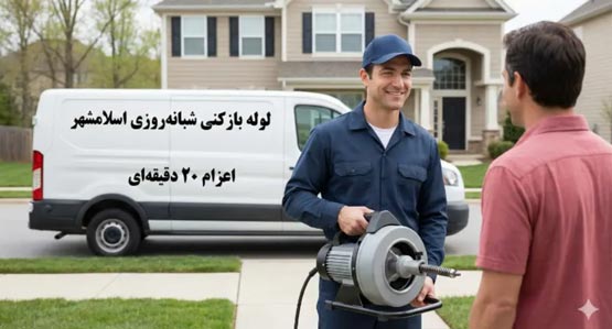 بهترین لوله بازکنی اسلامشهر فوری و شبانه روزی