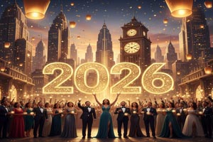 متن، شعر و عکس تبریک سال نو میلادی 2026