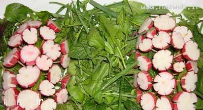 تزئین جدید سبزی خوردن