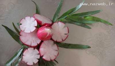 تزئین جدید سبزی خوردن