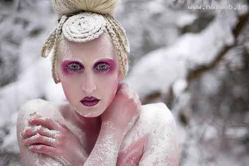 عکس های دیدنی از عیجب ترین آرایش های زنانه
