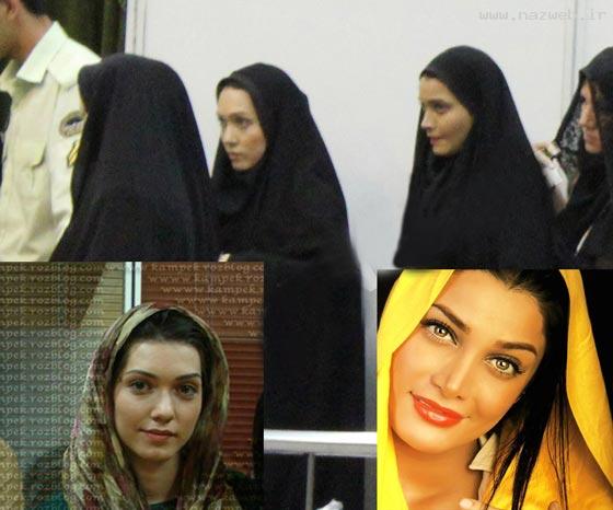 عکس های بازیگران خانم که با چادر عازم مکه شدند