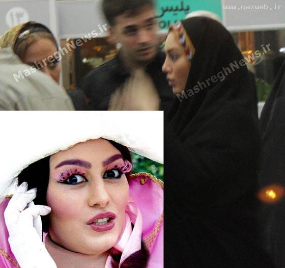عکس های بازیگران خانم که با چادر عازم مکه شدند