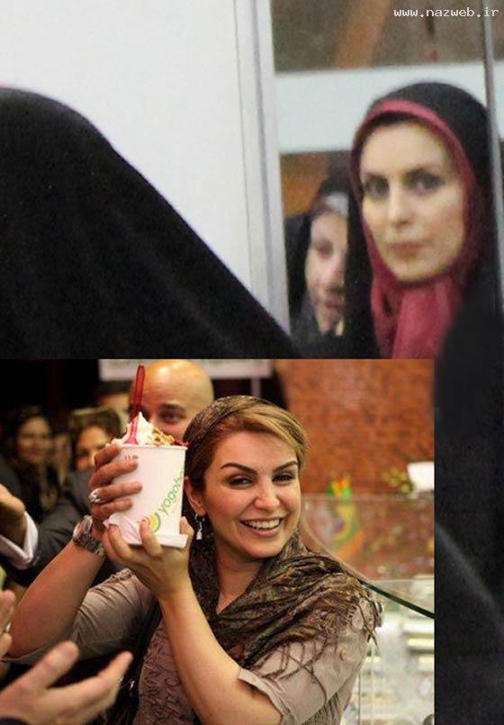 عکس های بازیگران خانم که با چادر عازم مکه شدند