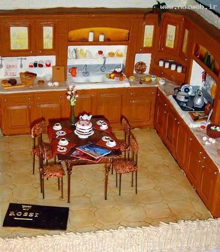 تزئین کیک تولد به سبک روسی