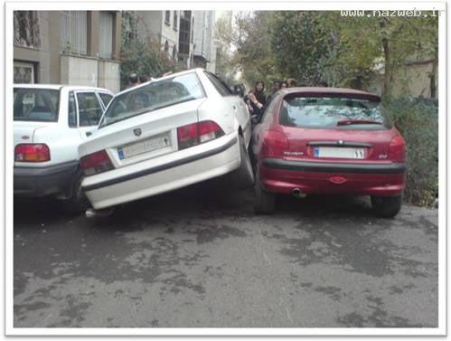 عکس هایی از عجیب ترین تصادف در ایران