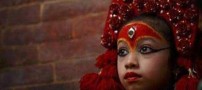 دختر بچه ای که شیطان را ازآدم دور میکند (عکس)