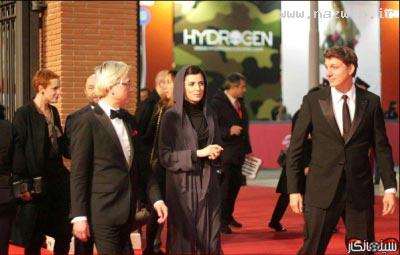 عکس های حضور لیلا حاتمی در جشنواره فیلم رم