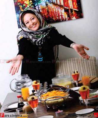پخت غذای جینی در منزل رزیتا غفاری +عکس