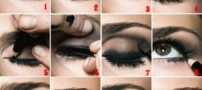 آموزش تصویری و کامل سایه چشم دودی