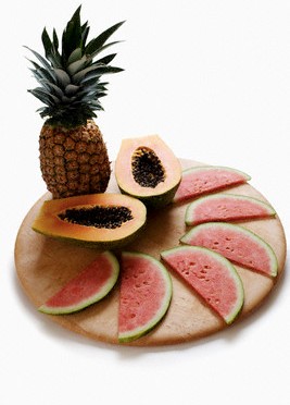 تزئین هندوانه برای شب یلدا