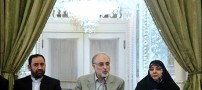 تصویری از صالحی و همسرش در وزارت خارجه