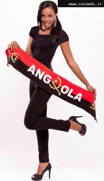 عکس هایی از انتخاب جذاب ترین دختر آنگلولا