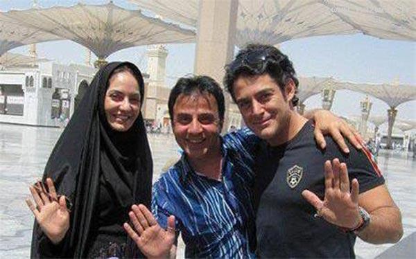 عکسی دیده نشده از مهناز افشار، گلزار و پورنگ