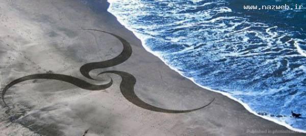 عکس های دیدنی از هنرنمایی زیبای شن و ماسه