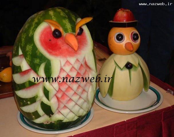 میوه آرایی های زیبا مخصوص شب یلدا (تصویری)
