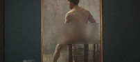 عکس های حضور کاملا برهنه مردان در موزه شهر وین!!