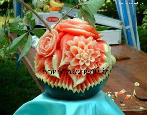 میوه آرایی های زیبا مخصوص شب یلدا (تصویری)