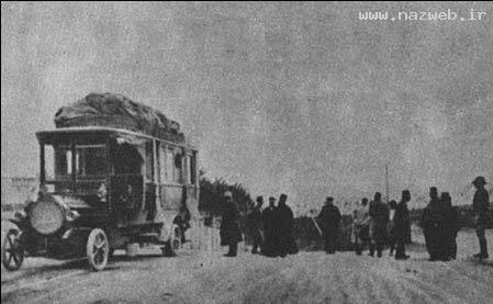 عکسی از اولین اتوبوس وارد شده به ایران
