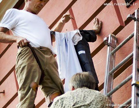 عکس های دیدنی ترفند جالب یک شعبده باز!!