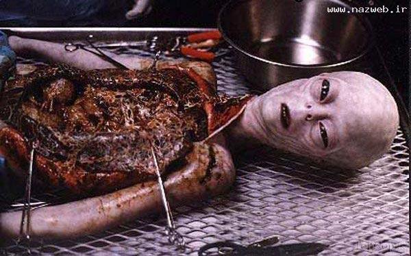 عکس های وحشتناک از بیگانگان مرده در جهان!! 16+