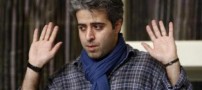 عکسهای لادن مستوفی و ایوب آقاخانی روی صحنه تئاتر