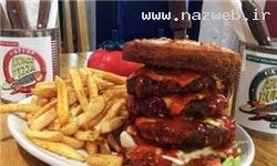 همبرگر اتمی با سس ارواح!! (عکس)