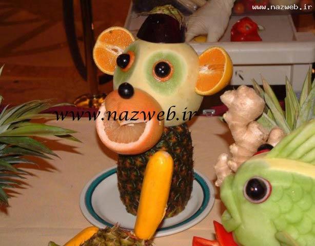 میوه آرایی های زیبا مخصوص شب یلدا (تصویری)
