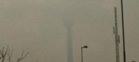 برج میلاد محو شد! (تصویری)