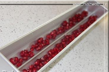 دسر یاقوتی (انار) مخصوص شب یلدا (تصاویر)