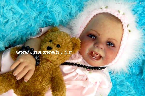 عکس هایی خفن از ترسناک ترین نوزادان شبیه عروسک!