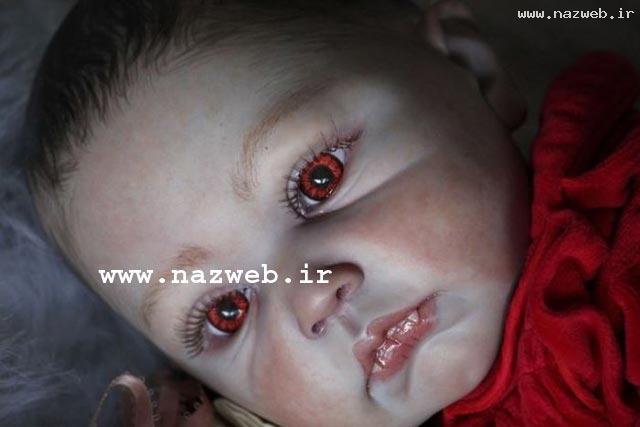 عکس هایی خفن از ترسناک ترین نوزادان شبیه عروسک!