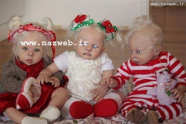 عکس هایی خفن از ترسناک ترین نوزادان شبیه عروسک!