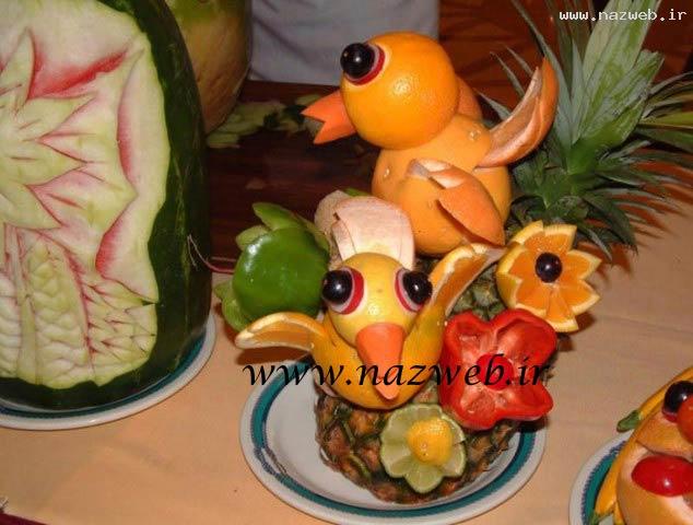 میوه آرایی های زیبا مخصوص شب یلدا (تصویری)