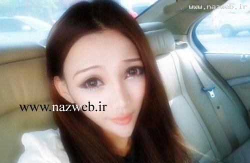 عکس های دیدنی دختری با عجیب ترین چهره در جهان