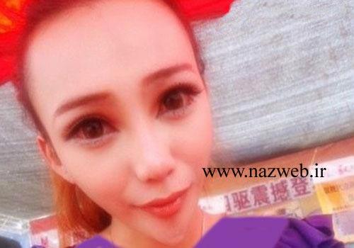 عکس های دیدنی دختری با عجیب ترین چهره در جهان