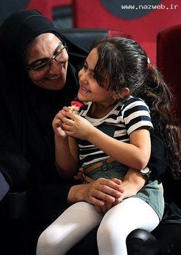انتخاب محبوب ترین دختر ایرانی همراه مادرش تصویری
