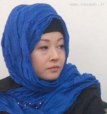 مسلمان شدن یک دختر ژاپنی نزد مرجع تقلید! عکس