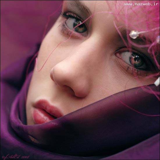 عکس های انتخاب دخترانی با چهره و چشمانی جذاب