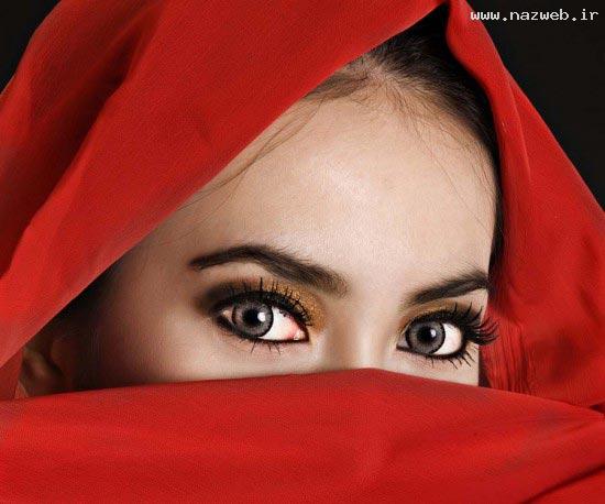 عکس های انتخاب دخترانی با چهره و چشمانی جذاب