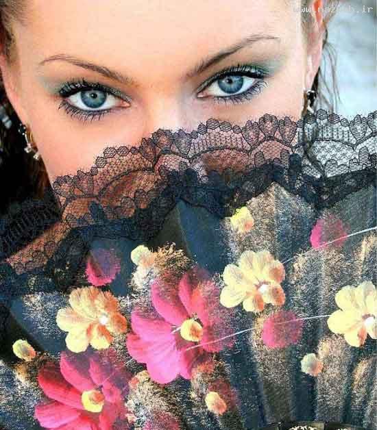 عکس های انتخاب دخترانی با چهره و چشمانی جذاب