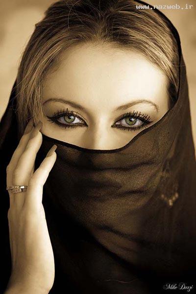 عکس های انتخاب دخترانی با چهره و چشمانی جذاب