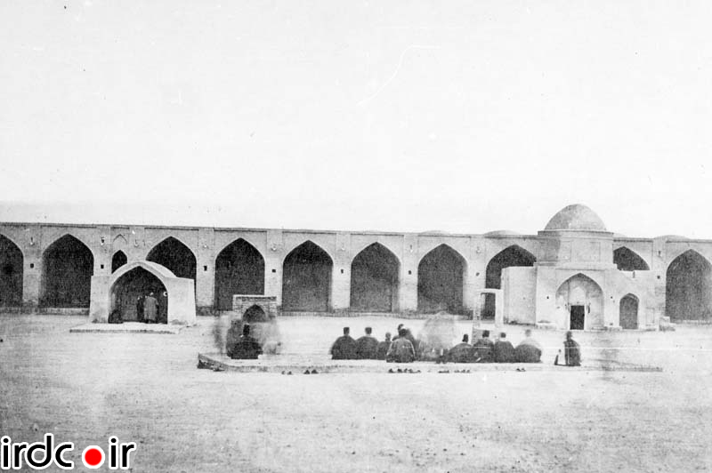 تصویر دیدنی و قدیمی از مسجد سهله در کوفه