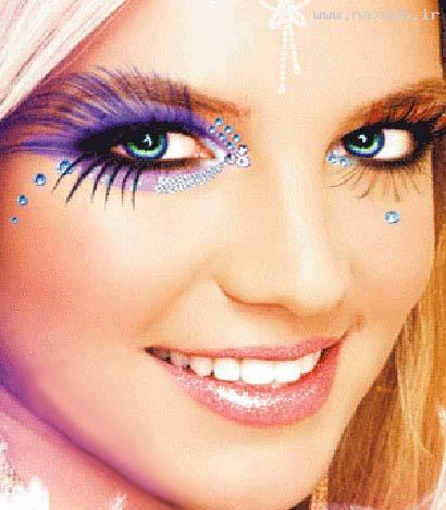 زیبا و در عین حال عجیب ترین مدل آرایش زنانه