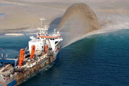 عکس های جالب از ساخت جزایر مصنوعی در دبی!