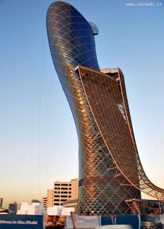 عکس های دیدنی از آسمان خراش واقعی در ابوظبی!