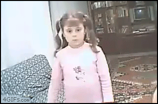 عجیب دختر خشنی (تصویر متحرک)